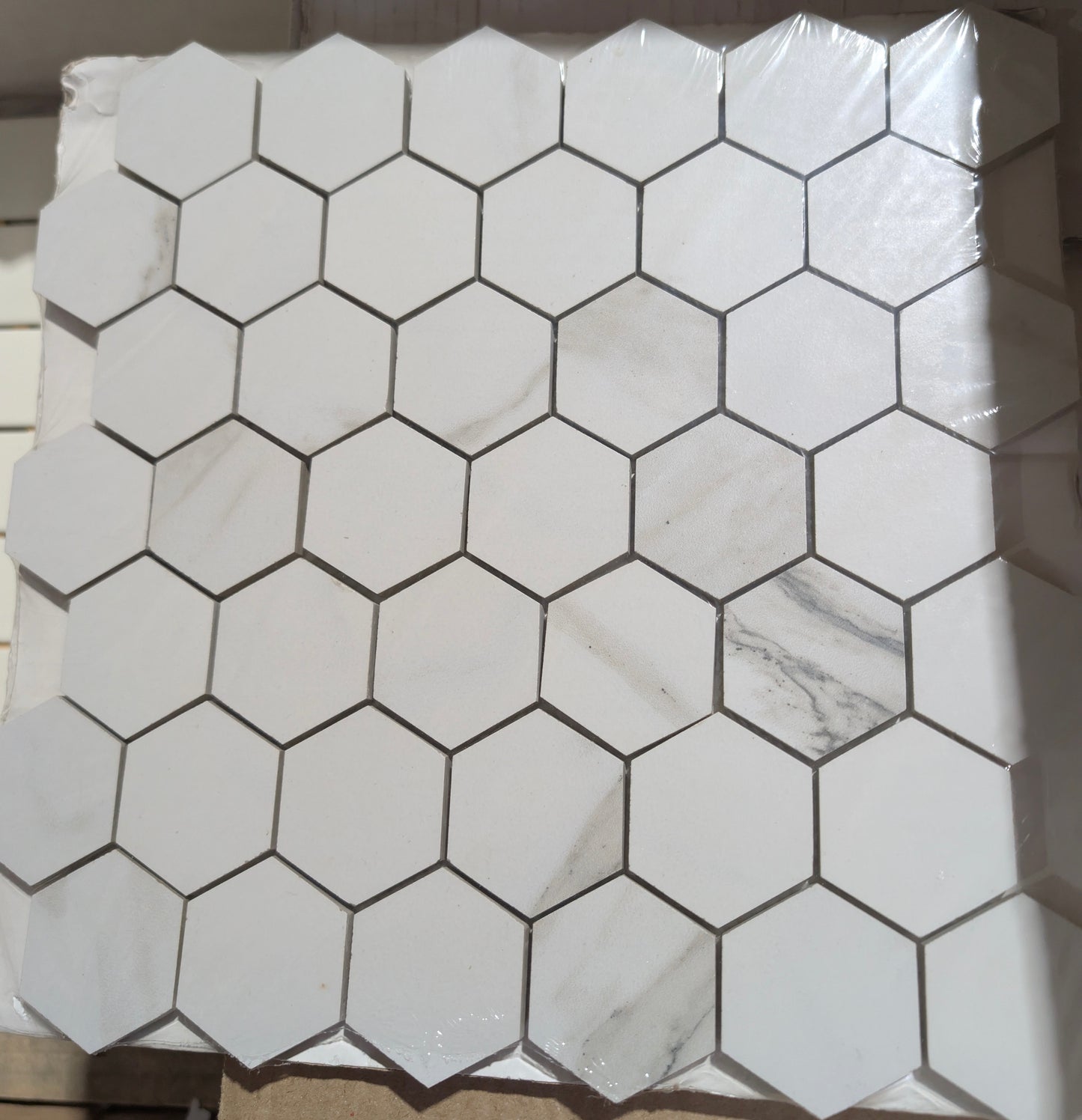 Stat Bianco Porcelain Hexagon