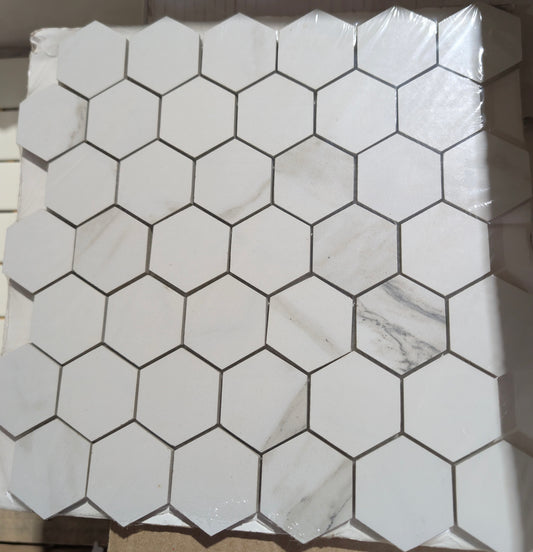 Stat Bianco Porcelain Hexagon