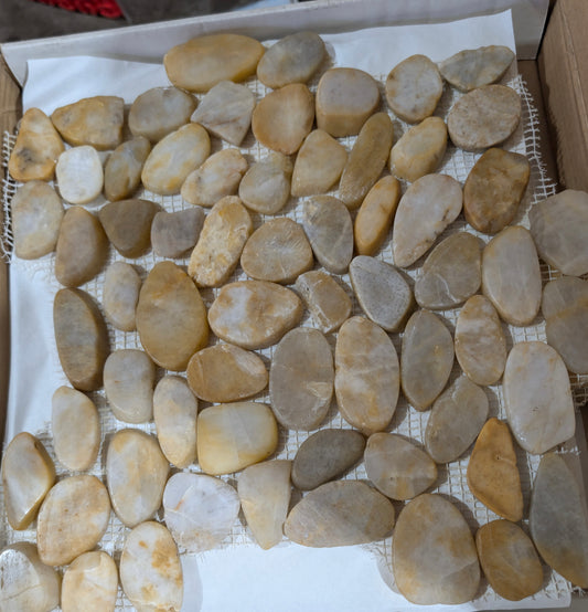 Sunset Pebble Mosaic