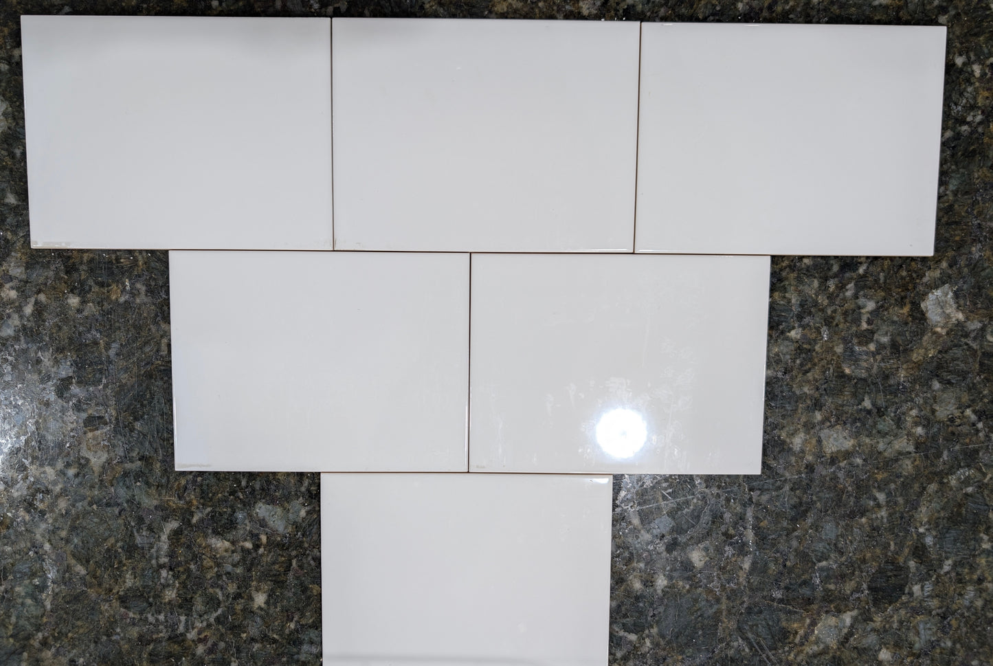 White Gloss 6X8