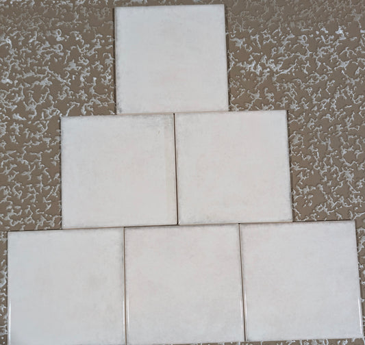 Olaria White 6X6 Gloss
