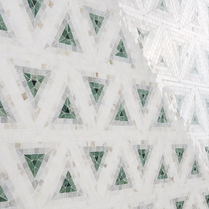 Imogen Green Verde Triangle