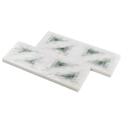 Imogen Green Verde Triangle