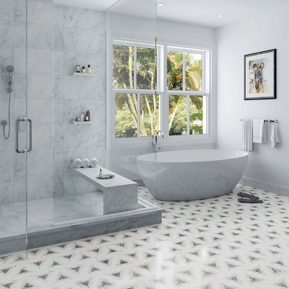 Imogen Green Verde Triangle