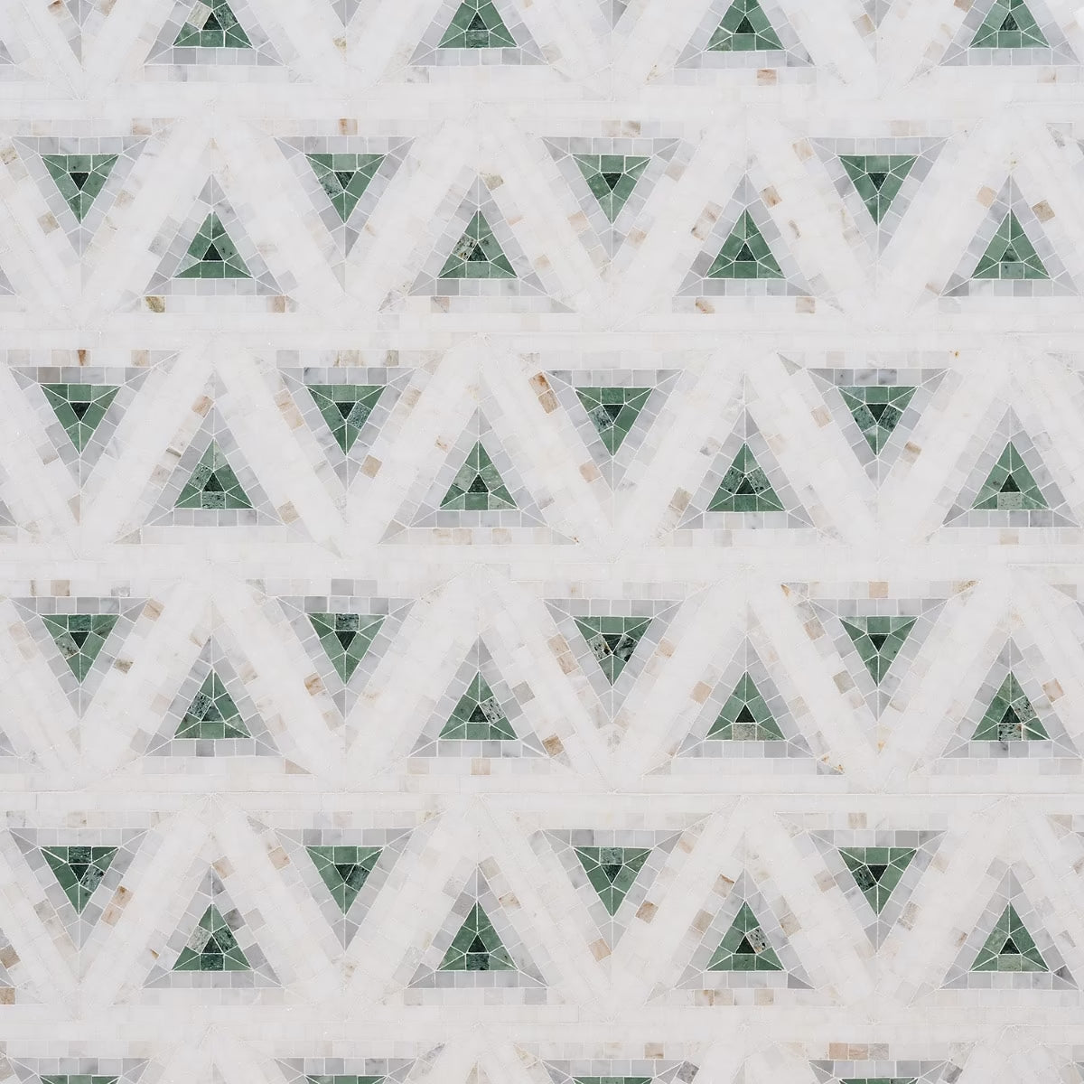 Imogen Green Verde Triangle