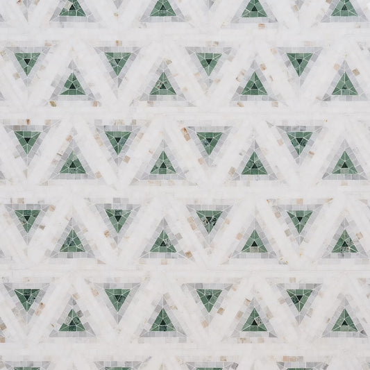 Imogen Green Verde Triangle