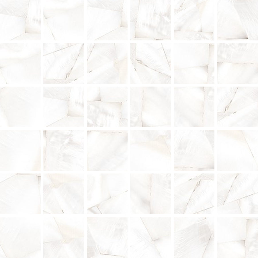 Alabastro Bianco Deco 2x2 Mosaic