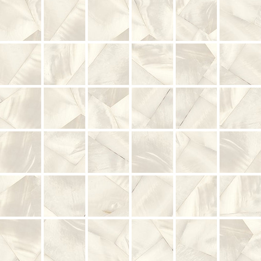 Alabastro Grigio Deco 2x2 Mosaic