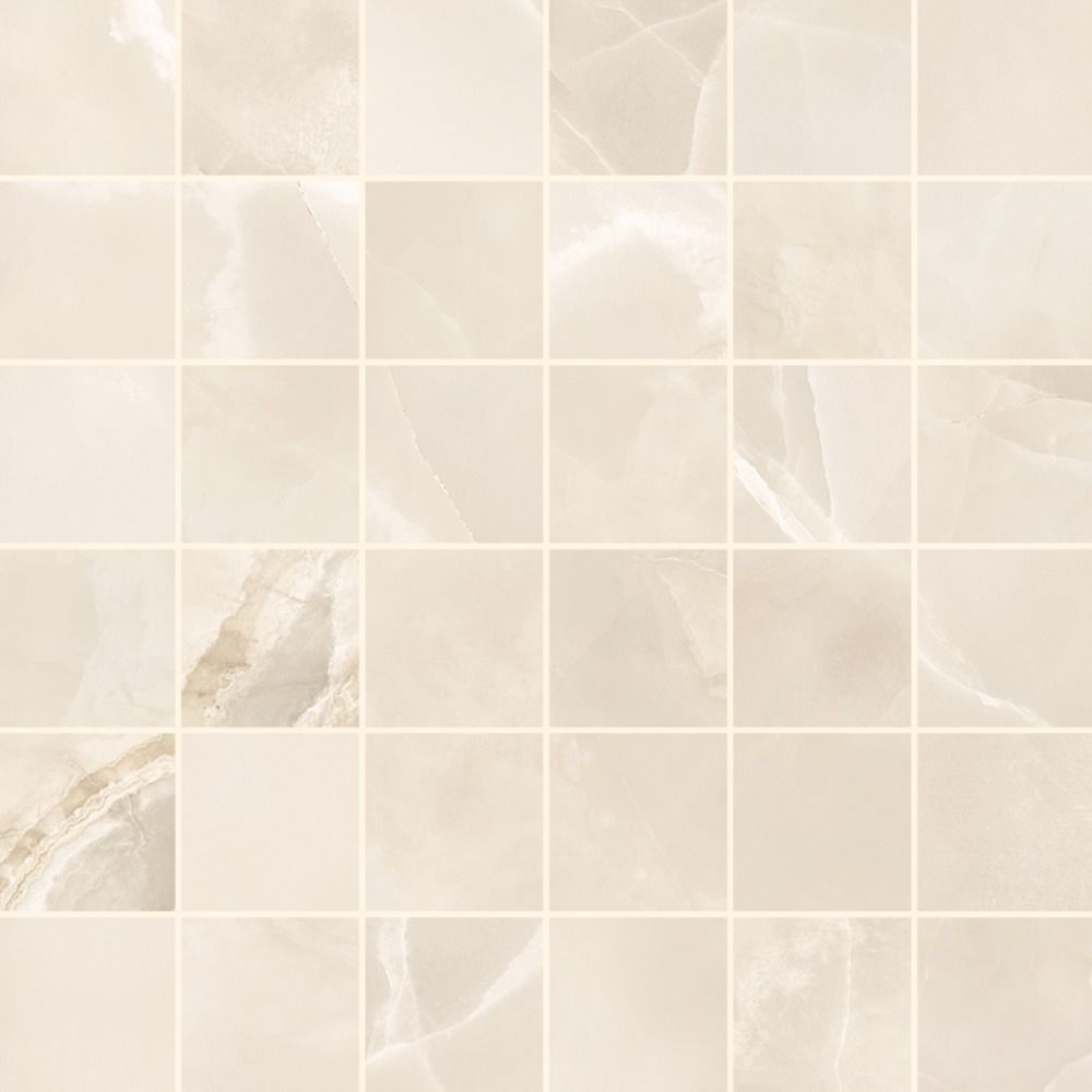 Aura Cross-Cut Amber 2X2 Mosaic