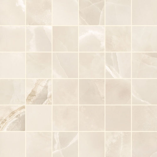 Aura Cross-Cut Amber 2X2 Mosaic