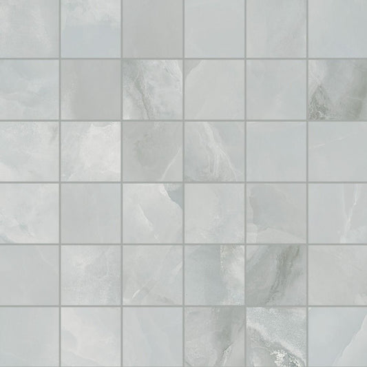 Aura Cross-Cut Azul 2X2 Mosaic