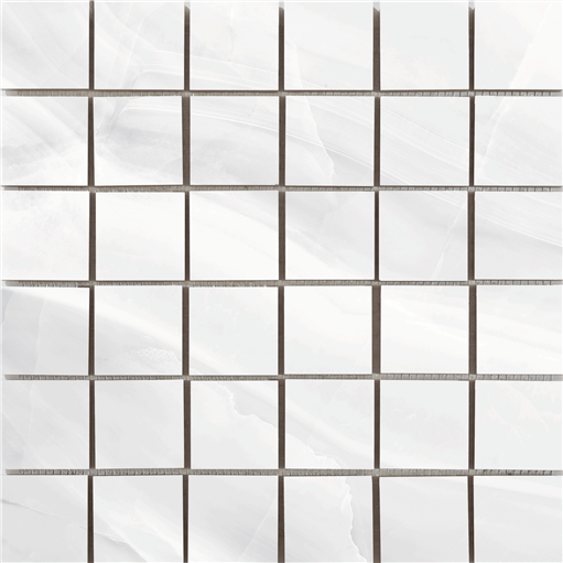 Athena Blanc 2x2 Mosaic