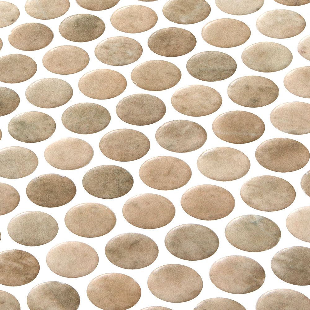 Ember Cinnamon Pennyround Mosaic
