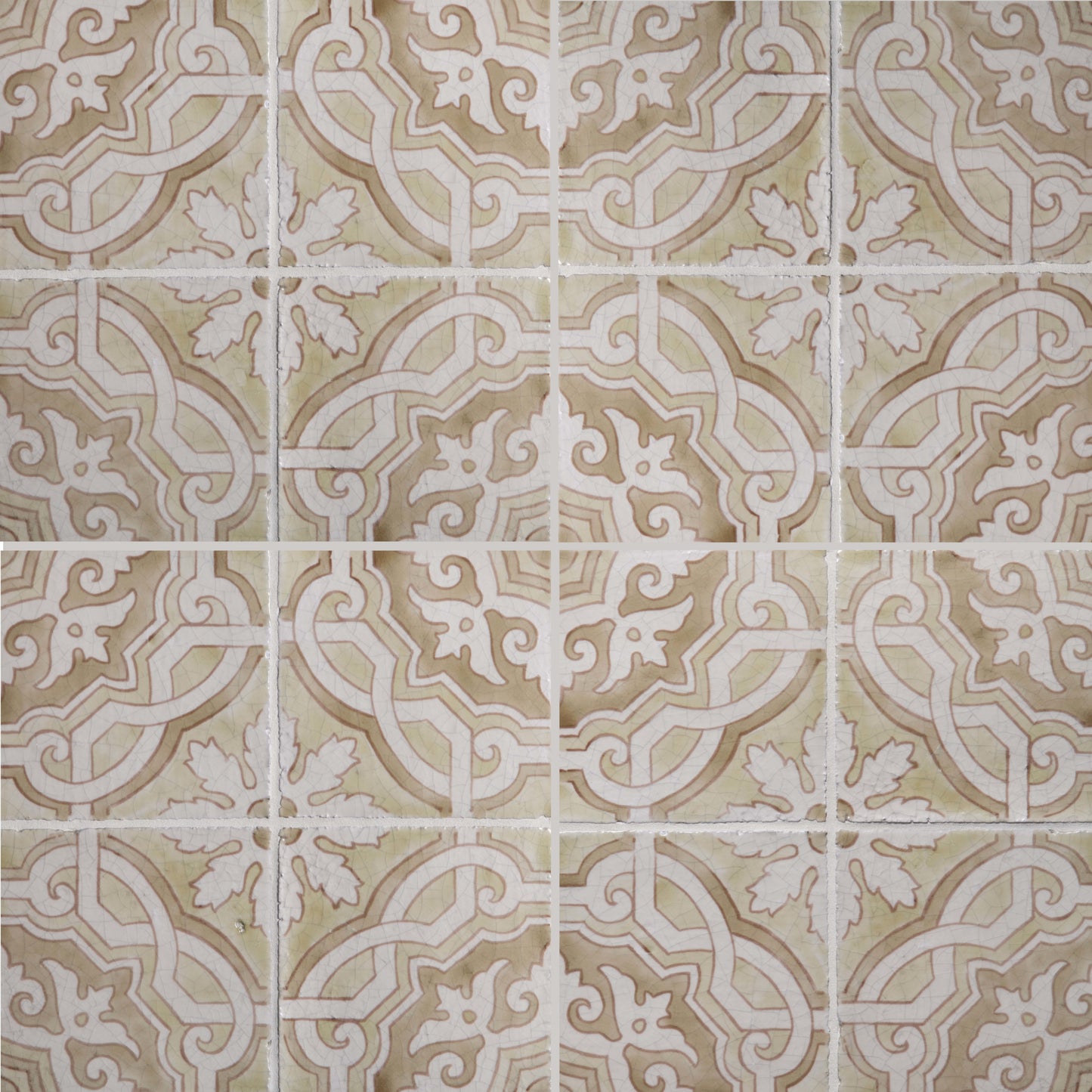 Majolica Amalfi Verde Antique Matte Crackle