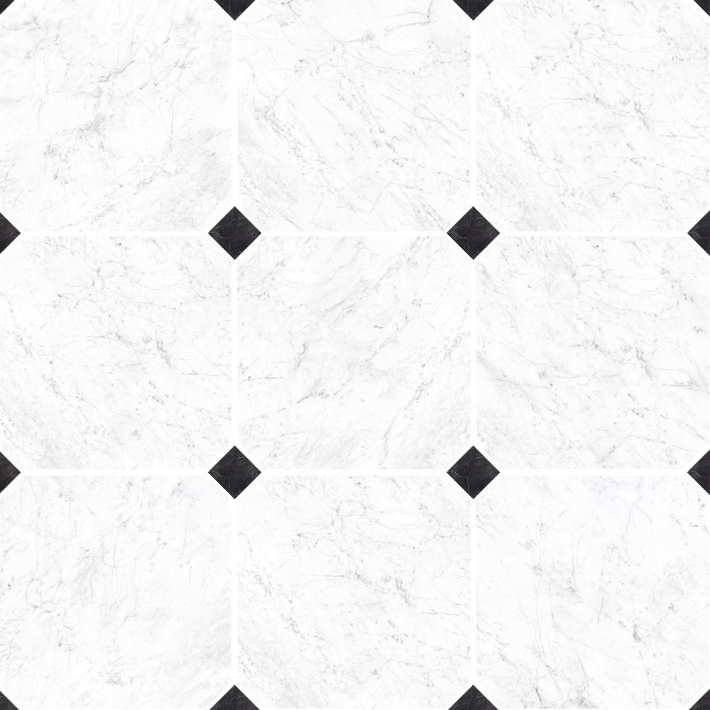 Marmo Classico Carrara 12X12 Octagon