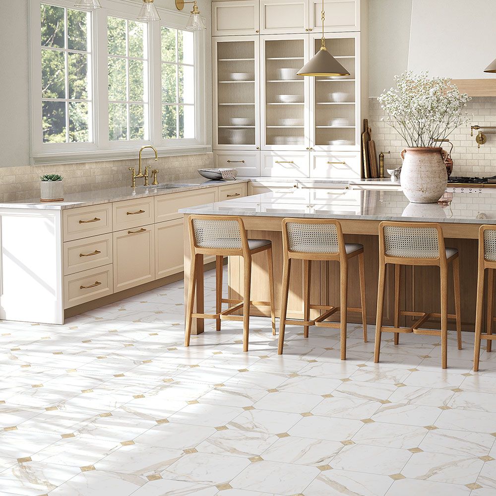 Marmo Classico Taupe 2X2 Dot