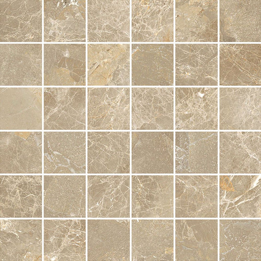 Marmo Classico Taupe 2X2 Mosaic