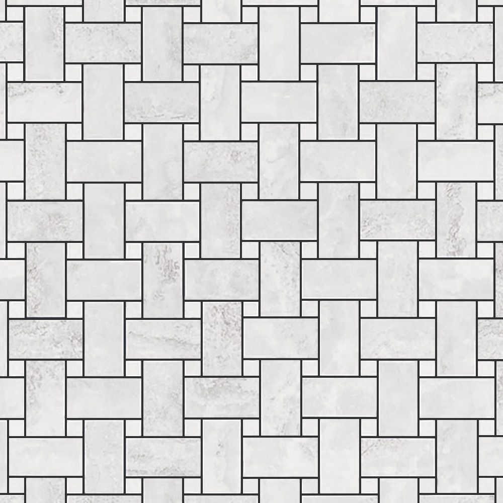 Artistry Skylight Azul Basketweave Mosaic
