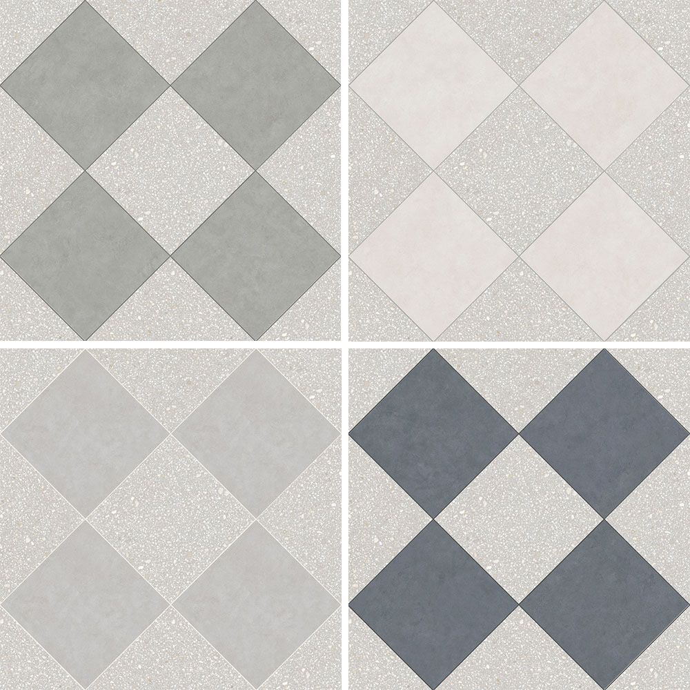 Venetian Gris Santorini 12X12