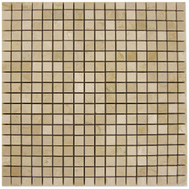 Crema Marfil Polished 5/8 Mosaic