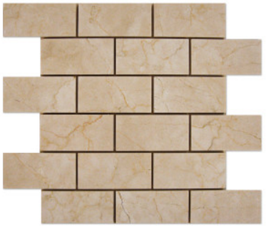 Crema Marfil Polished 2x4 Mosaic