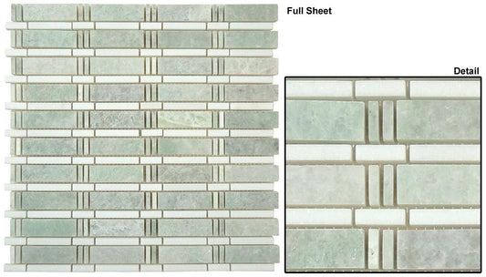 Ming Green & Thassos White (Dots)