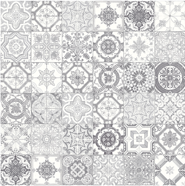 Marrakesh Grey Mix Matte Pattern